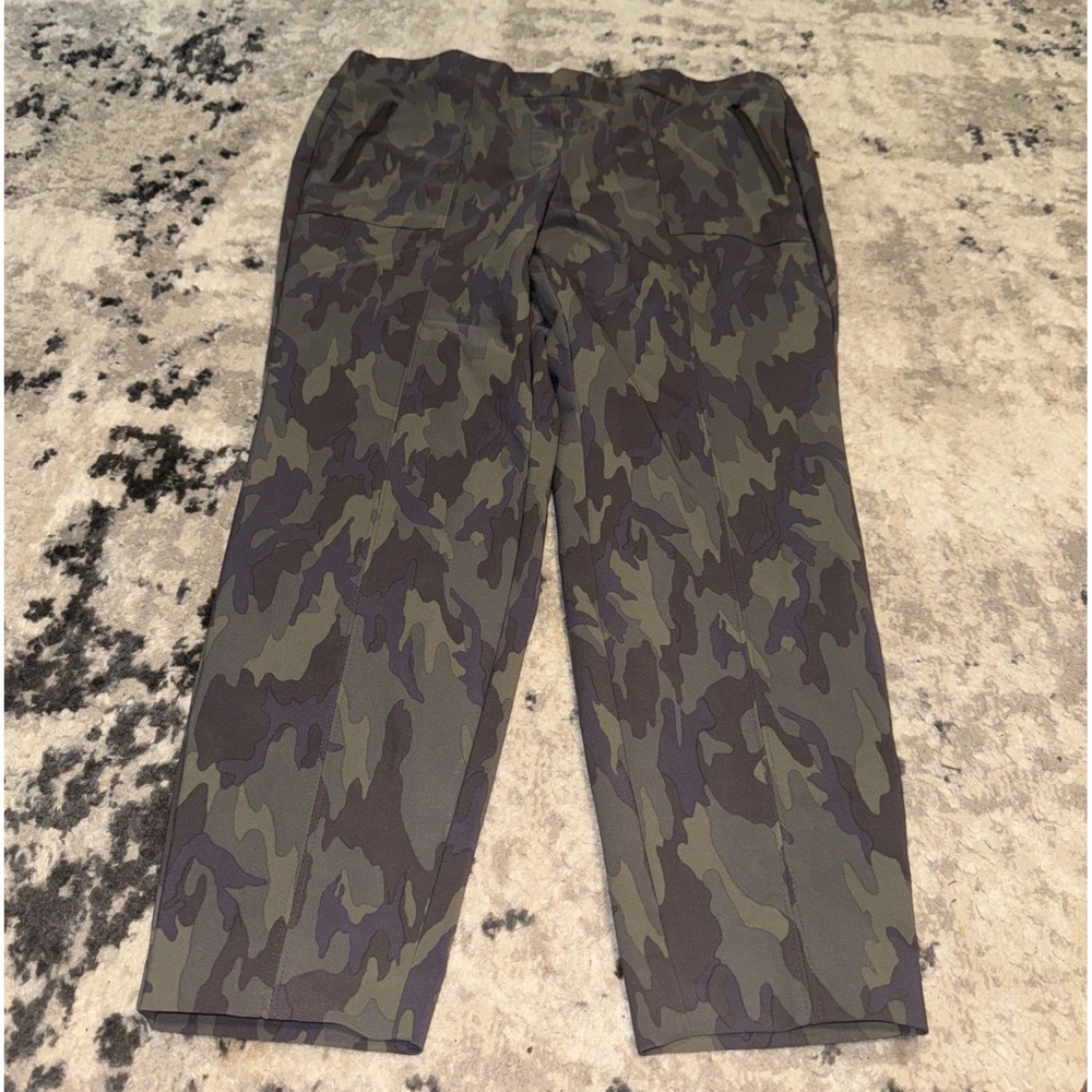 Lane Bryant Women's‎ Size 16 Camo Pull On Zip Pocket Ankle Skinny Pants